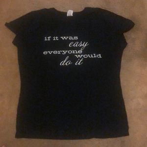 Women’s work out tee